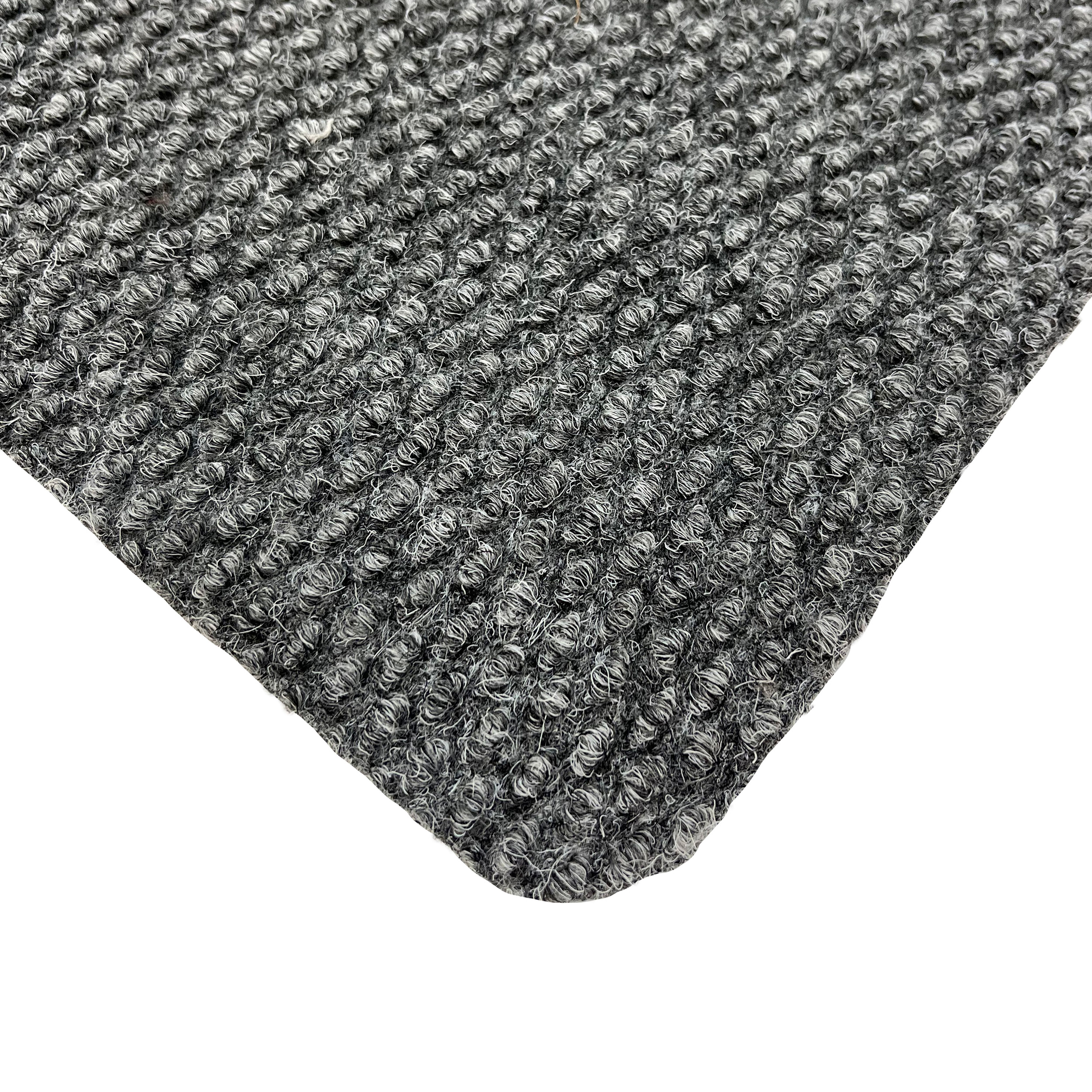 Flooring Grey Plain Scraper mat, 120cm x 50cm