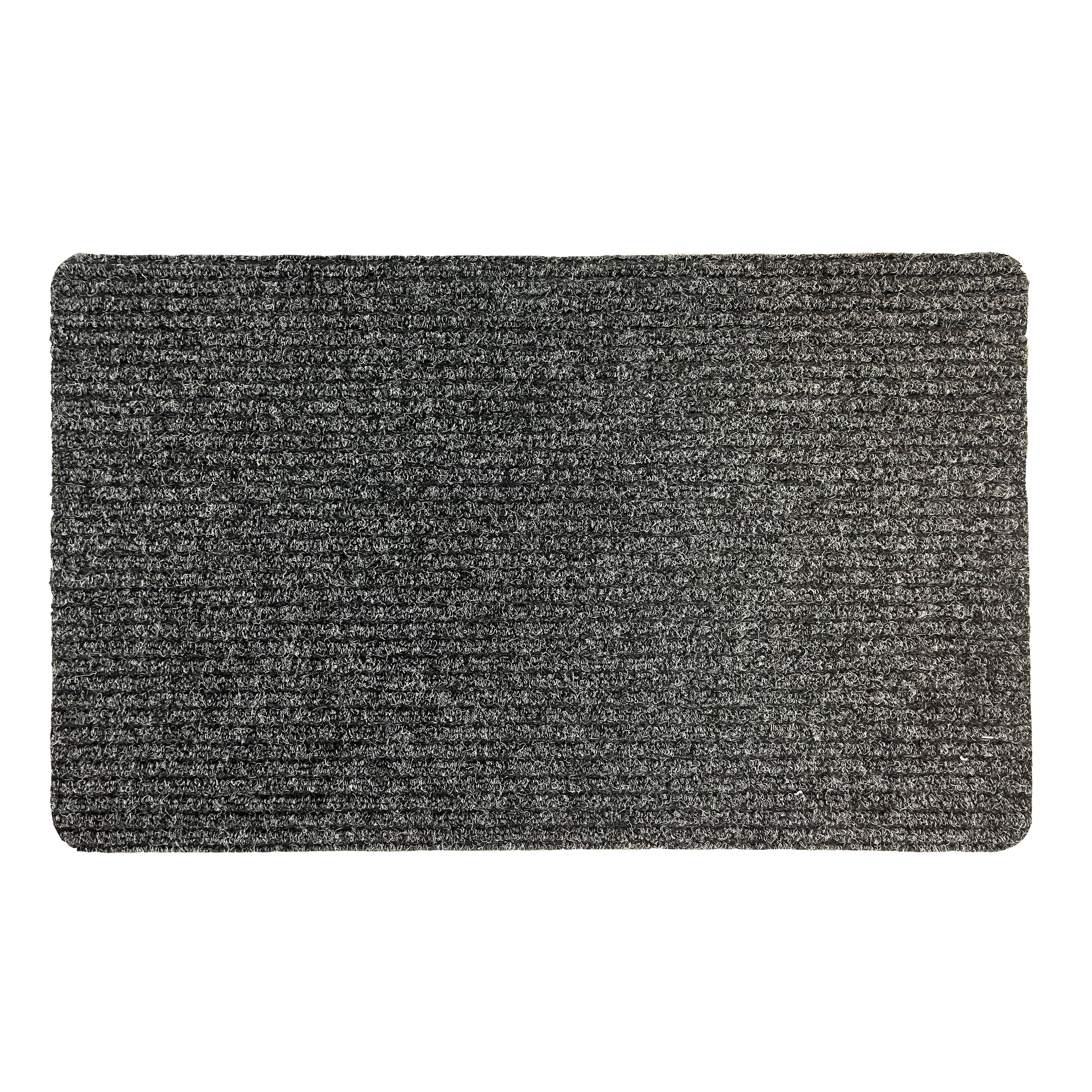 Flooring Grey Plain Scraper mat, 80cm x 50cm