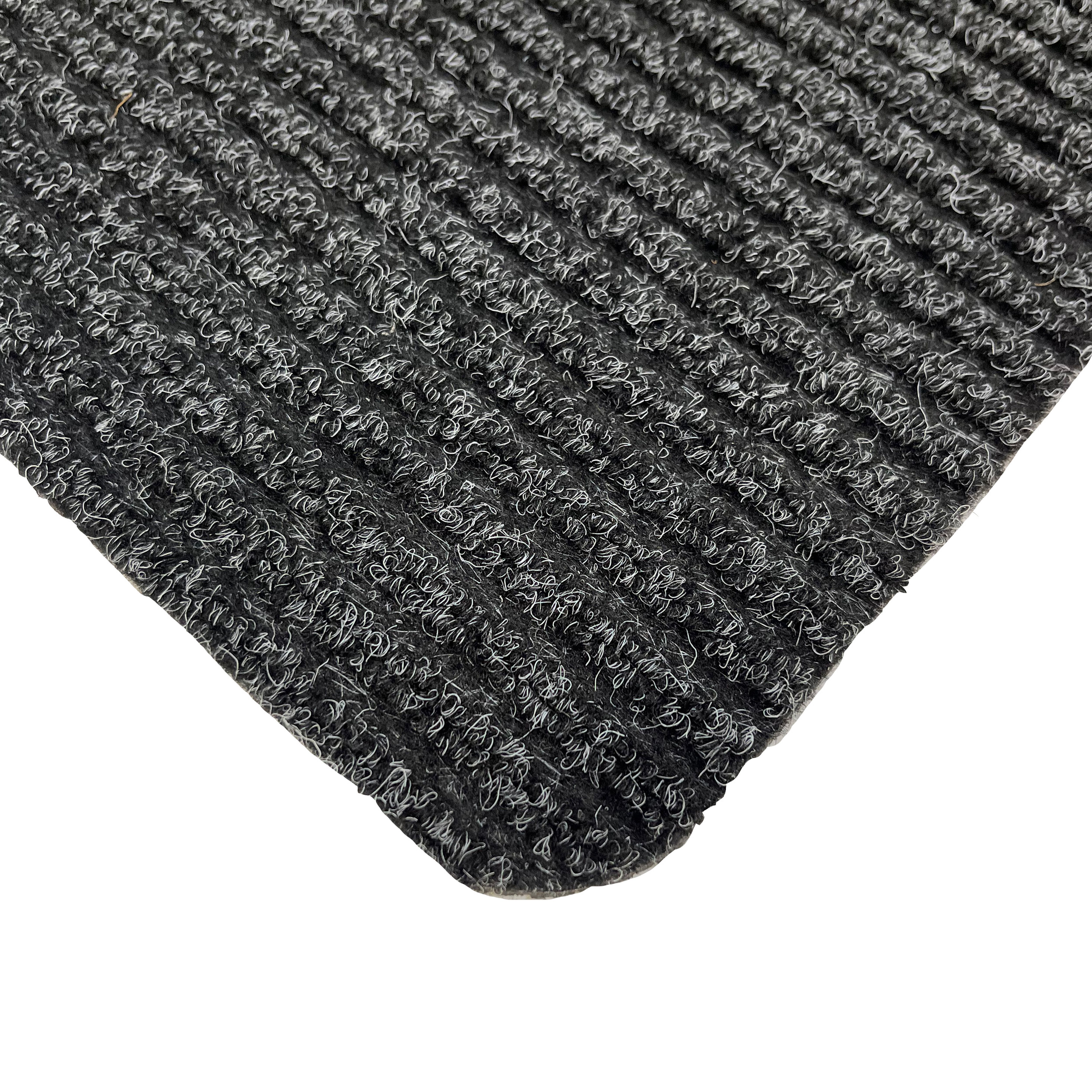 Flooring Grey Plain Scraper mat, 80cm x 50cm