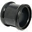 FloPlast Black Push-fit Underground drainage Coupler (Dia)110mm