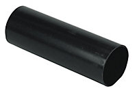 FloPlast Black Round Downpipe (L)2.5m (Dia)68mm