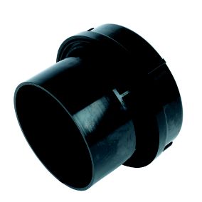 FloPlast Black Solvent weld Air admittance valve, (Dia)110mm