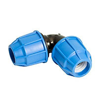 FloPlast Compression Pipe elbow 20mm