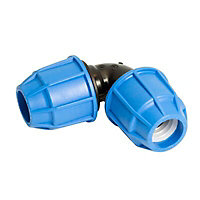 FloPlast Compression Pipe elbow 25mm