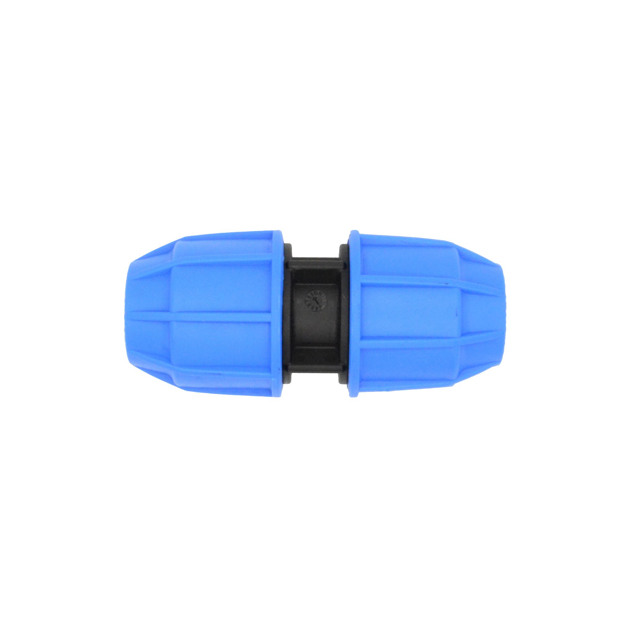 FloPlast Compression Straight Equal Pipe fitting coupler (Dia)20mm 46.3mm