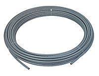FloPlast Grey PB Barrier pipe (L)50m (Dia)15mm