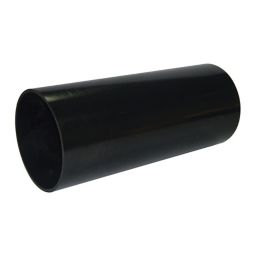 FloPlast Ring seal soil Black Plain Soil pipe, (Dia)110mm (L)3000mm
