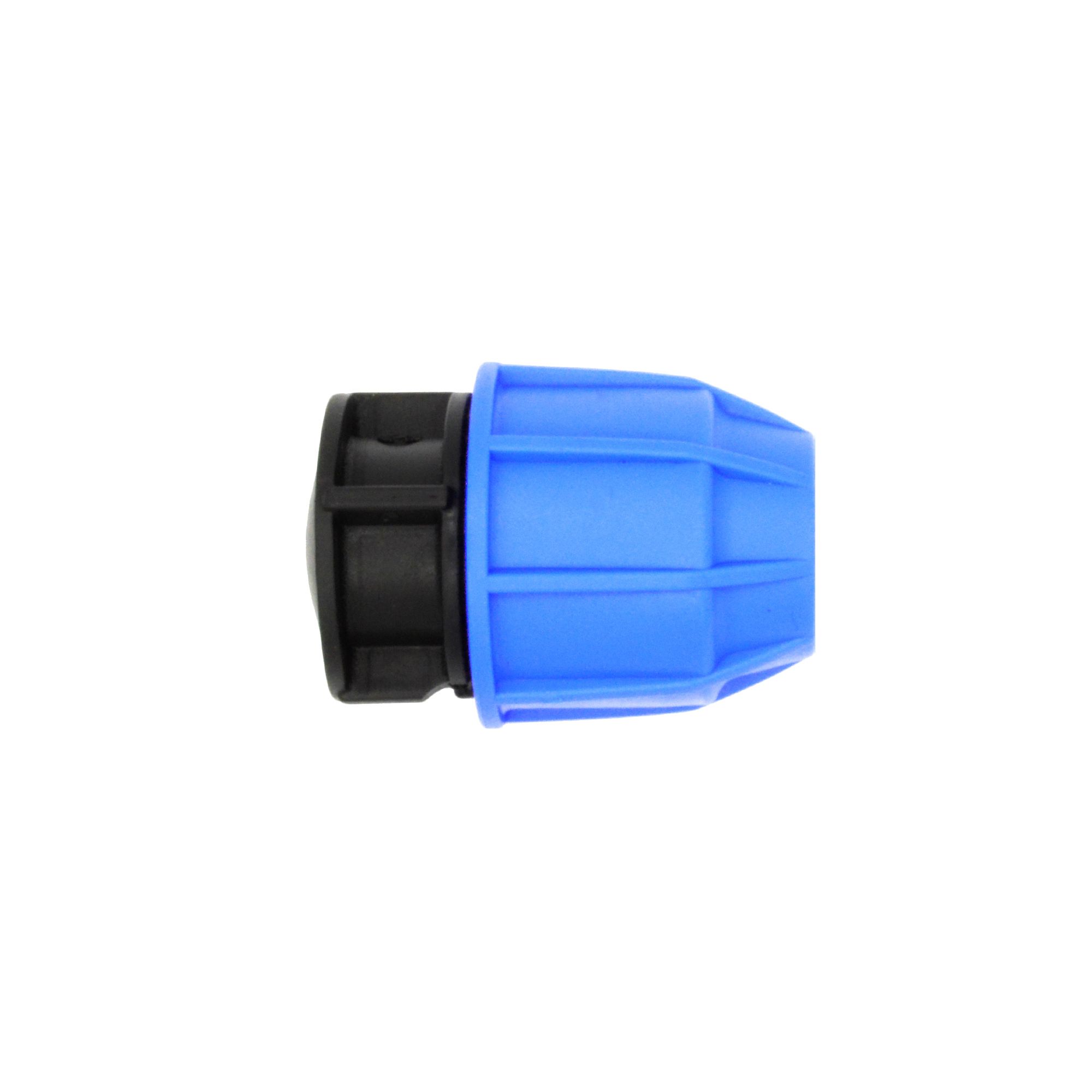 FloPlast Supreme Round End cap (Dia)20mm (Dia)46.3mm
