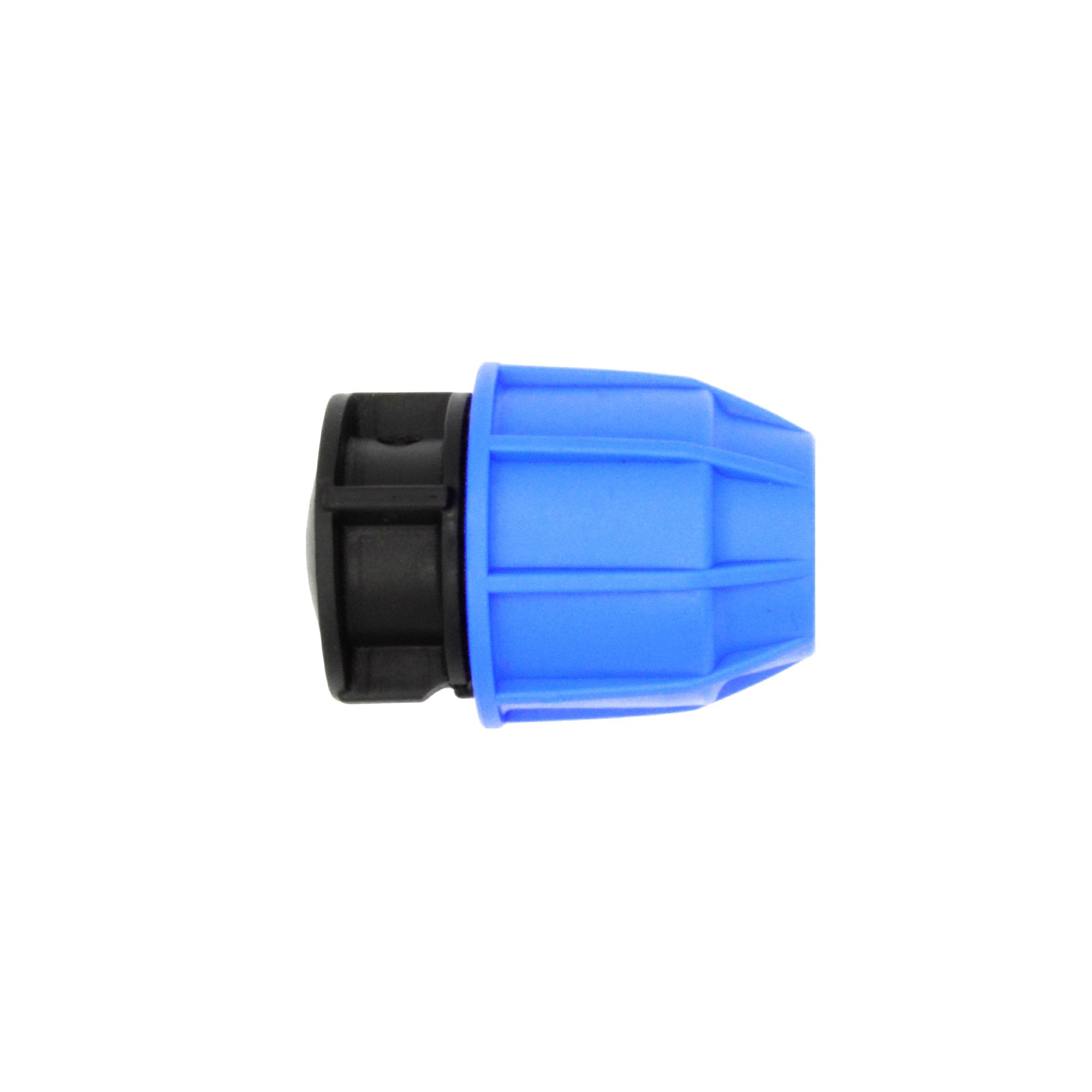 FloPlast Supreme Round End cap (Dia)25mm (Dia)53.4mm