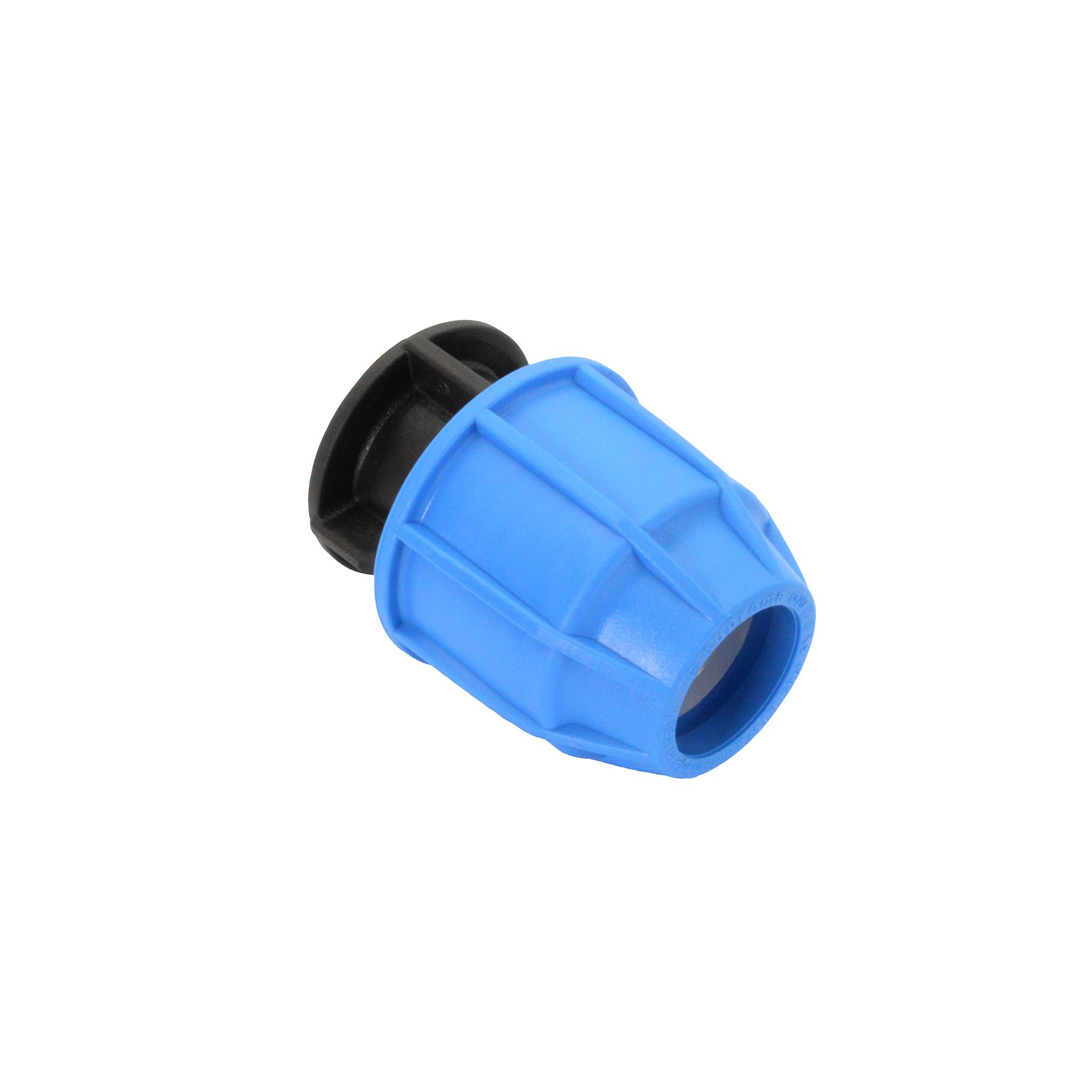 FloPlast Supreme Round End cap (Dia)25mm (Dia)53.4mm
