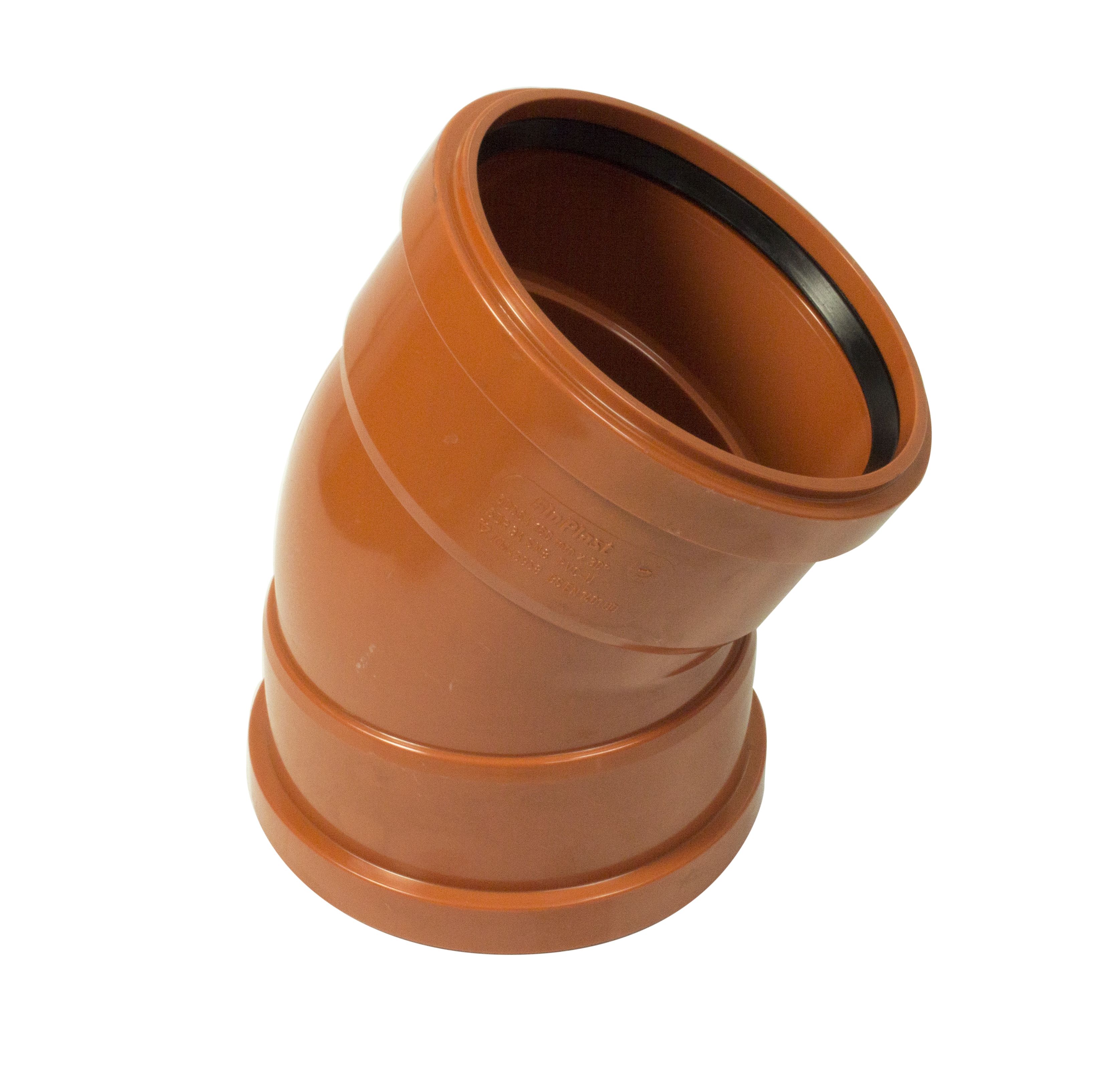 FloPlast Underground drainage Bend 285118, (Dia)110mm (L)132mm