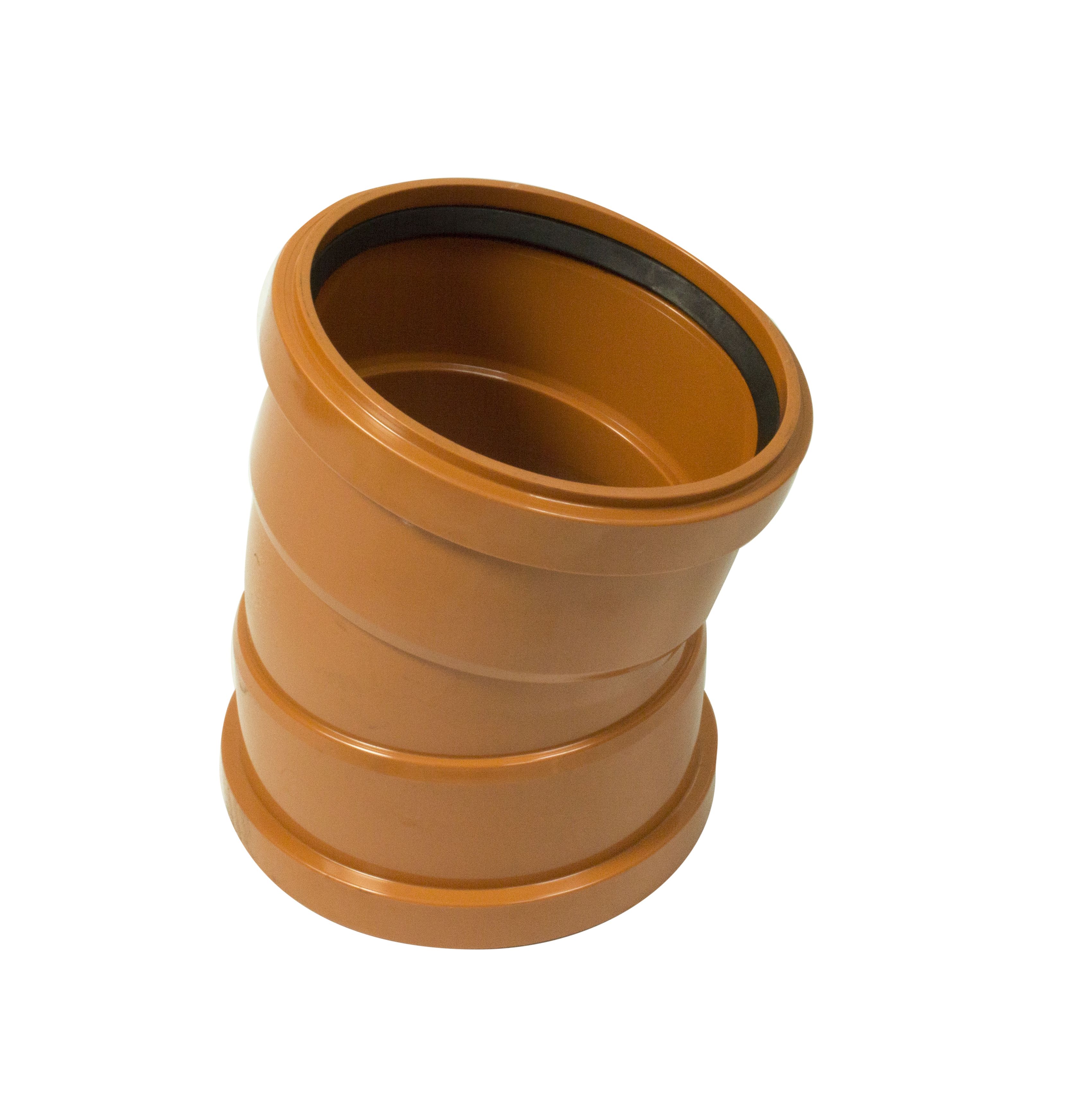 FloPlast Underground drainage Bend 285120, (Dia)110mm (L)132mm