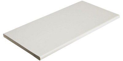 FloPlast White Fascia board (W)225mm