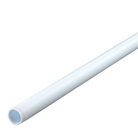 FloPlast White Push-fit Waste pipe, (L)2m (Dia)40mm