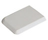FloPlast White uPVC Skirting board (L)0.05m (W)42mm (T)4mm, Pack of 5