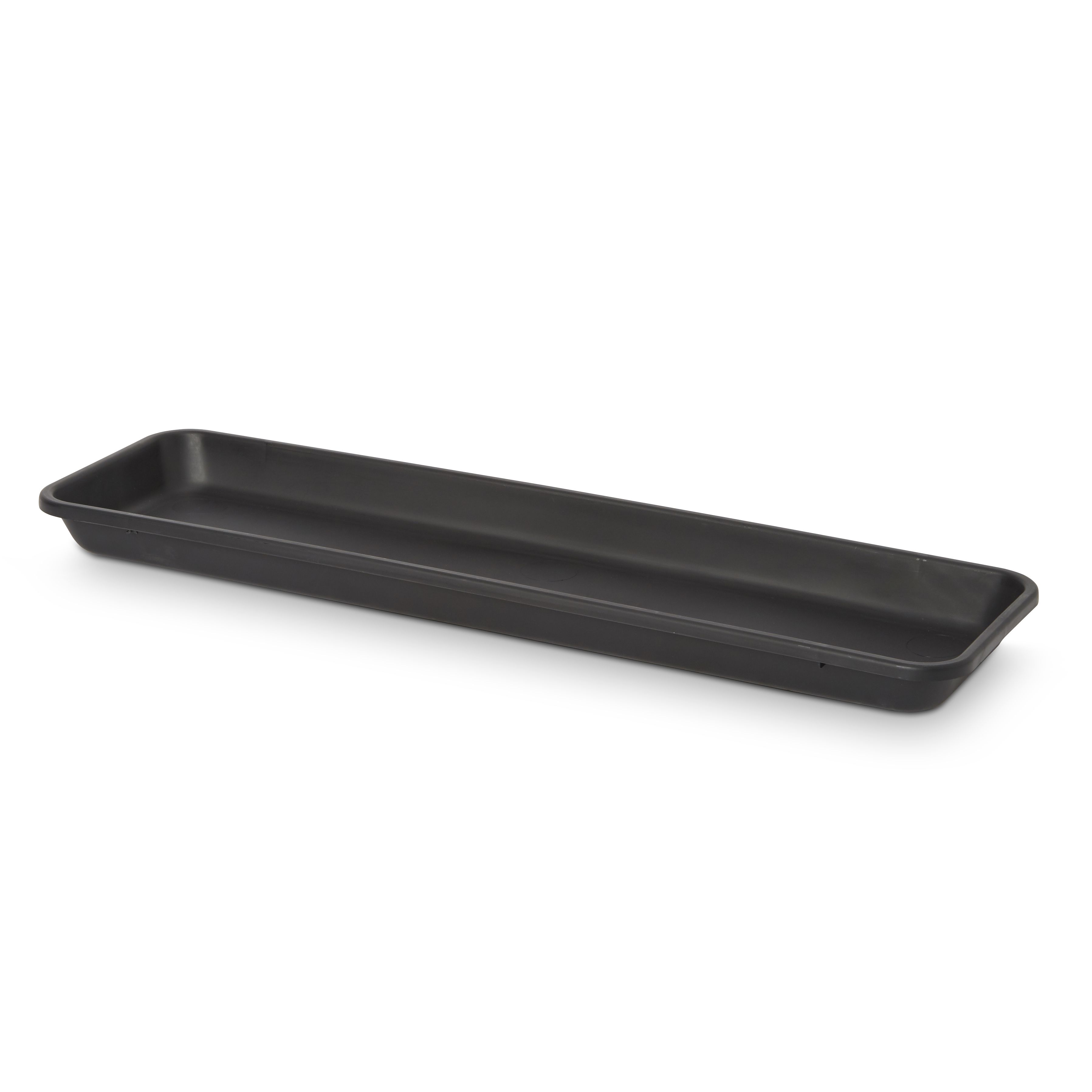Florus Black 60cm bell trough Saucer