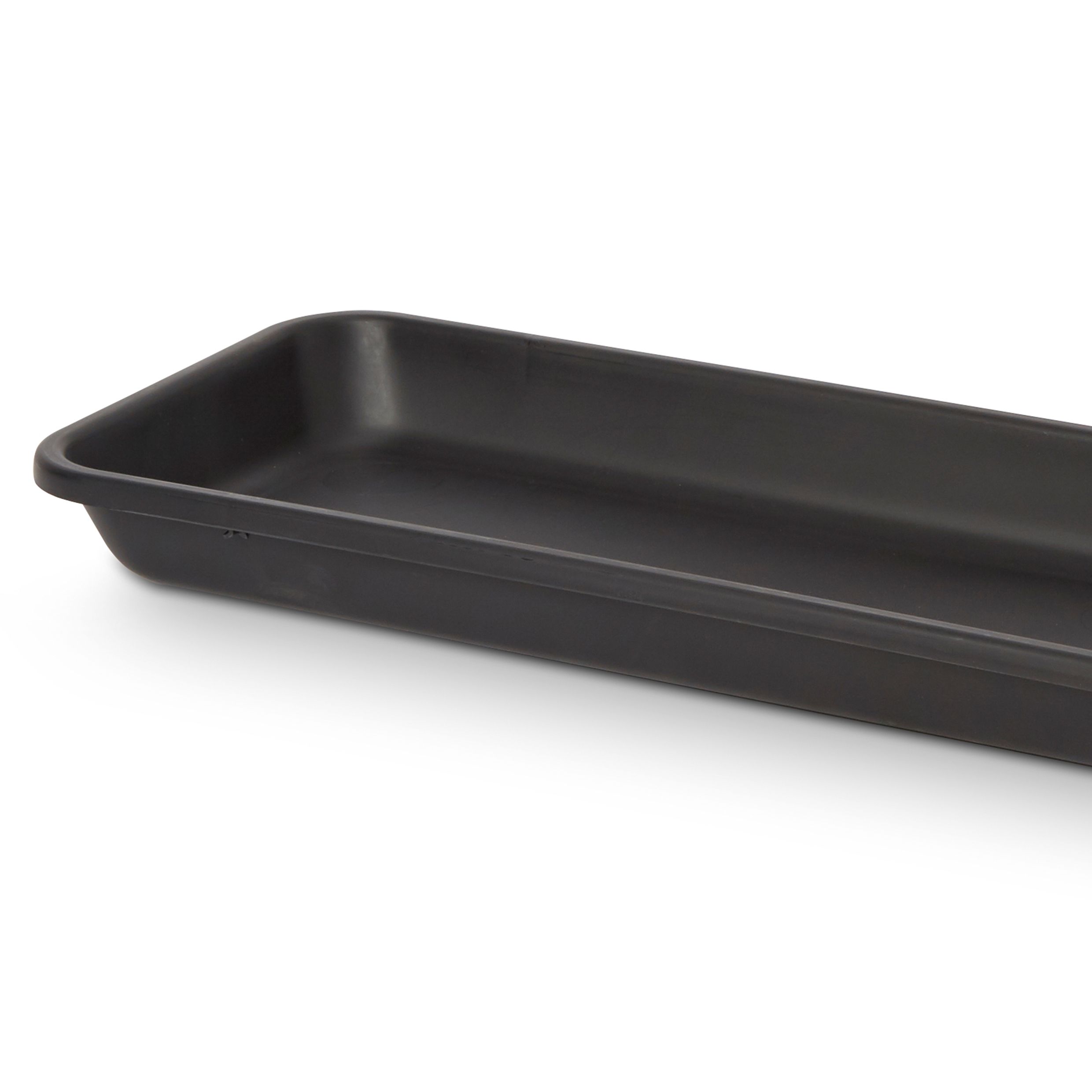 Florus Black 60cm bell trough Saucer