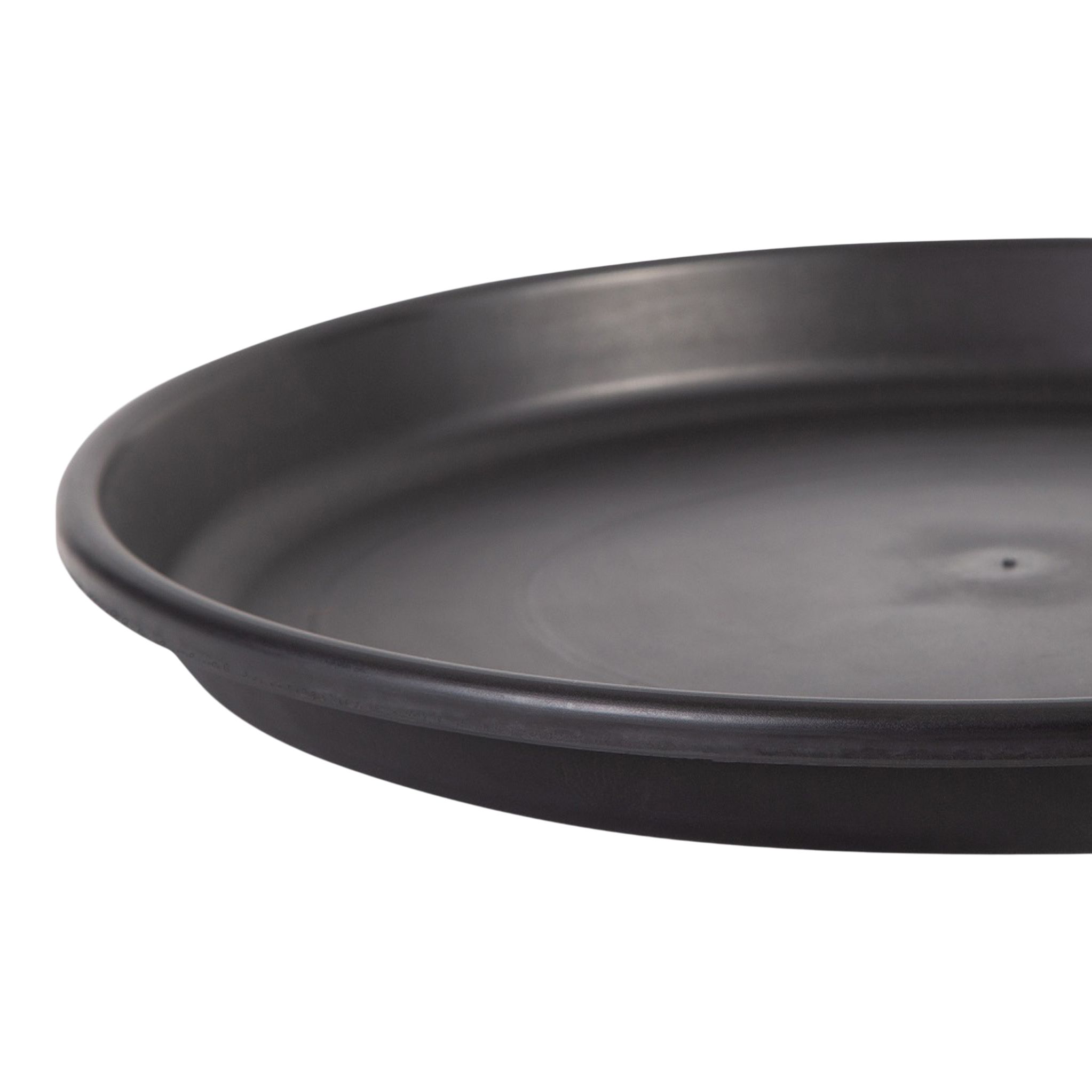 Florus Black Bell pot Saucer (Dia)29cm