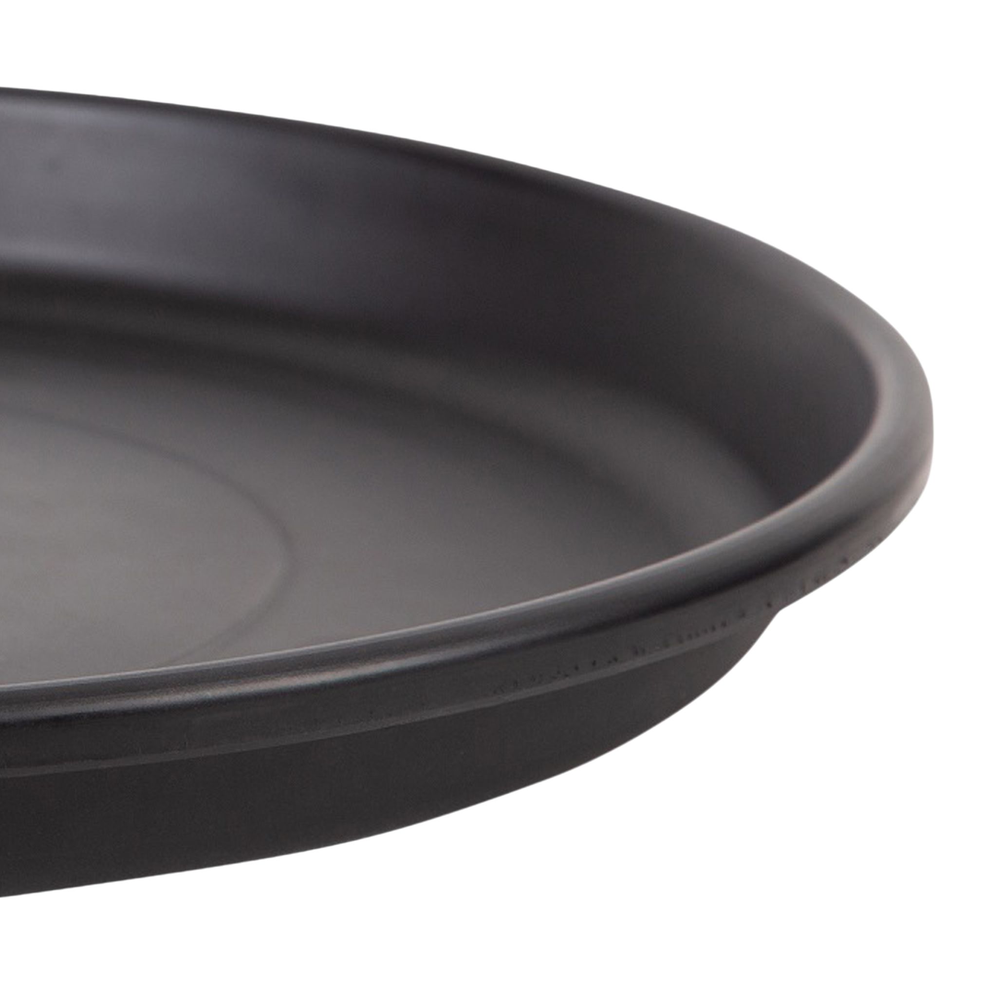 Florus Black Bell pot Saucer (Dia)29cm