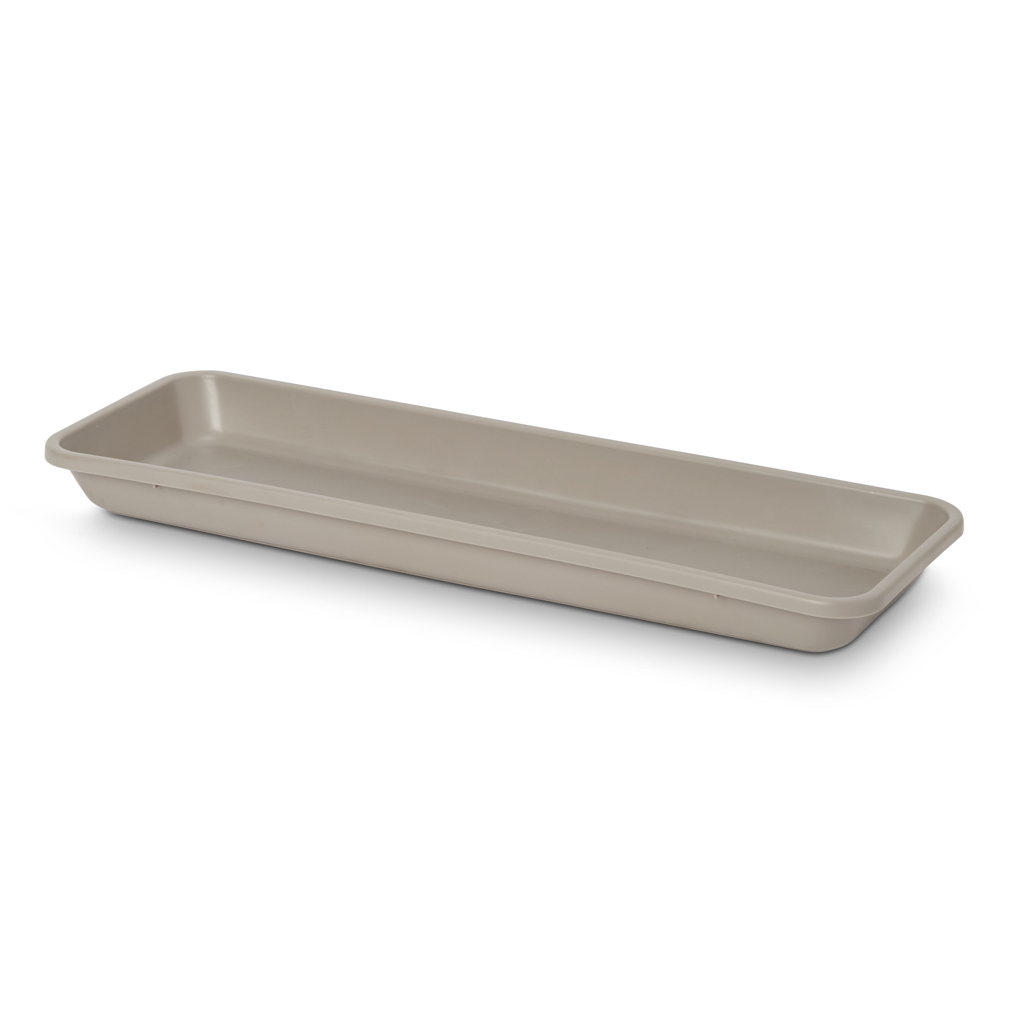 Florus Taupe 40cm bell trough Saucer