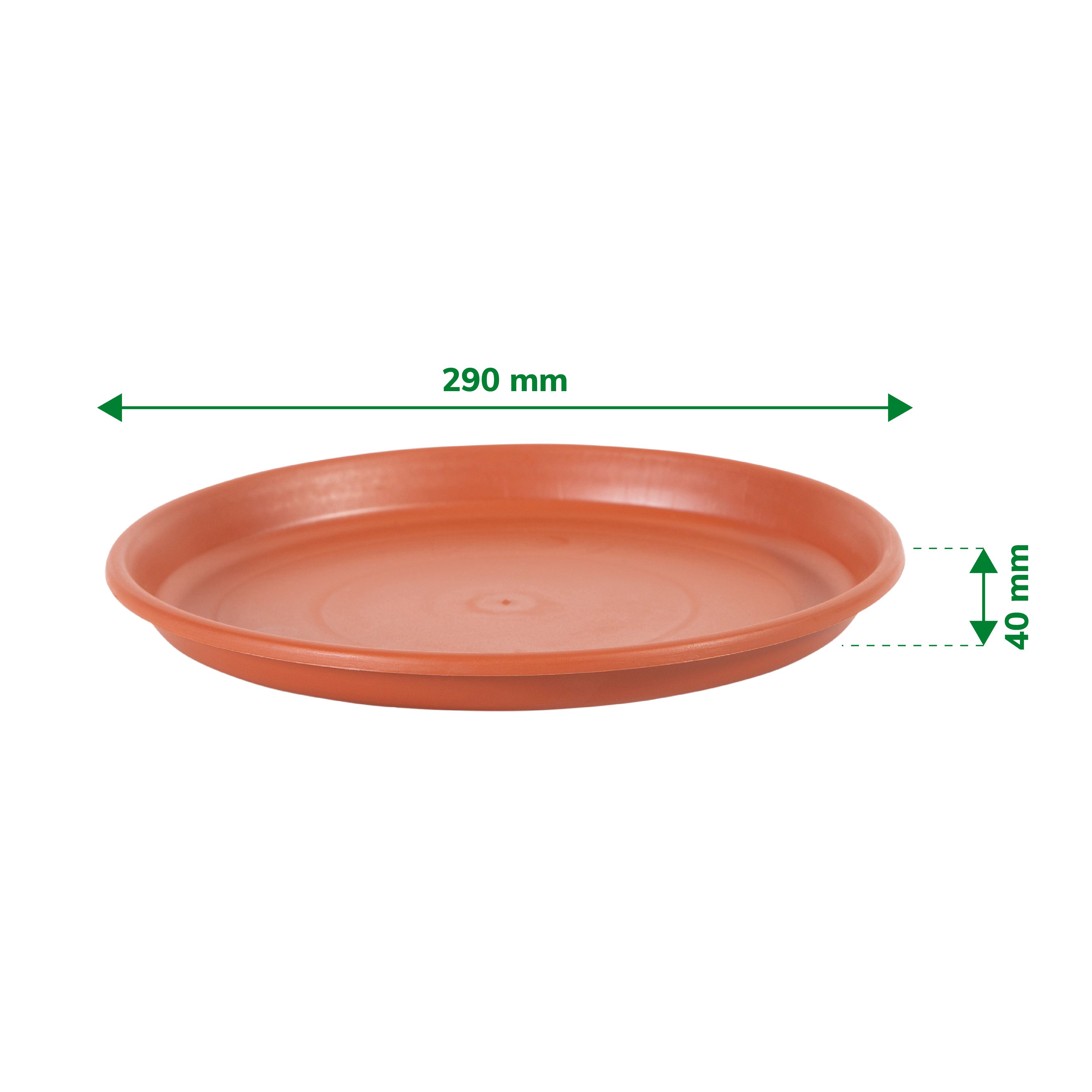 Florus Terracotta Bell pot Saucer (Dia)29cm