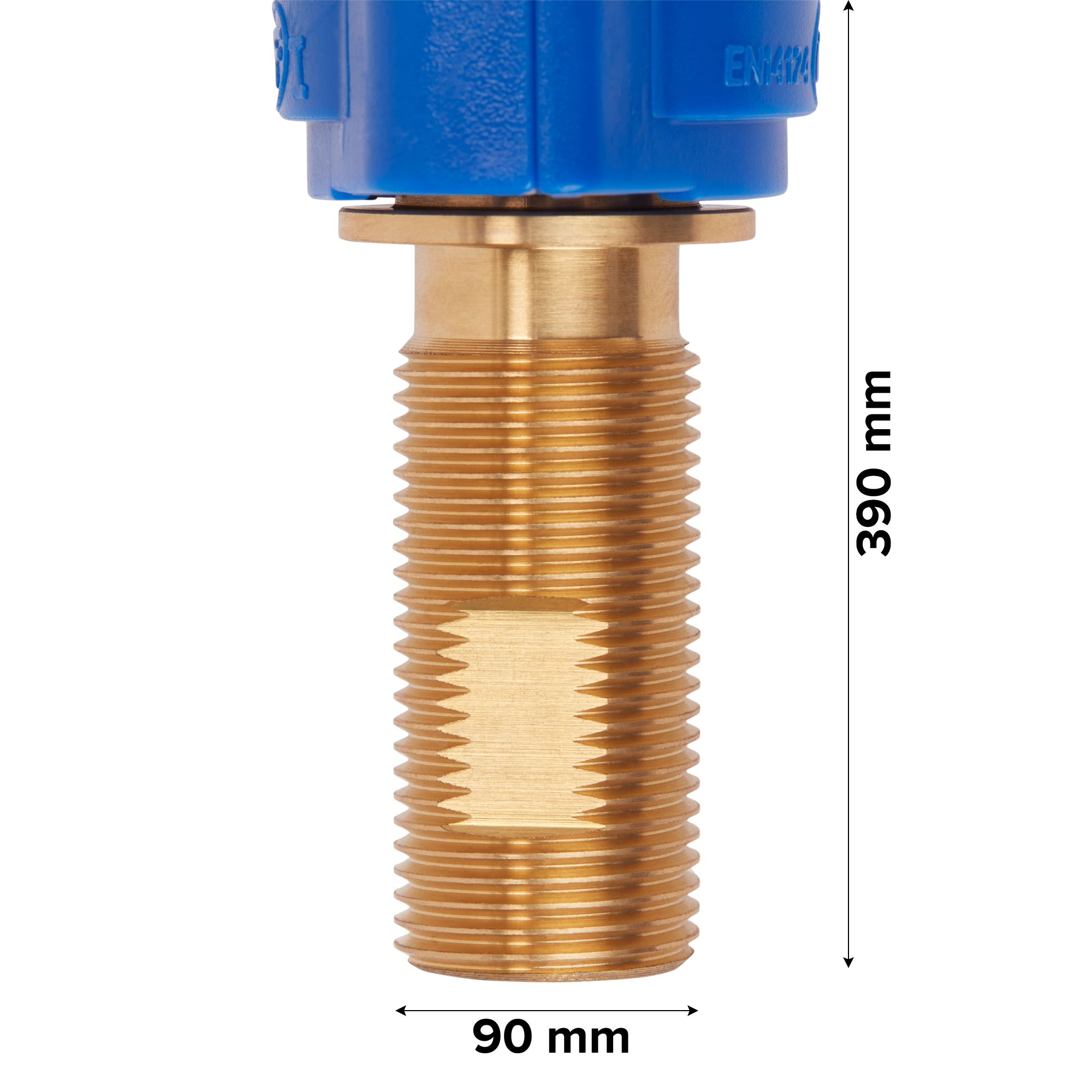 Fluidmaster Brass & plastic Bottom entry Fill valve, ½"