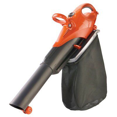 Garden vacuum outlet blower