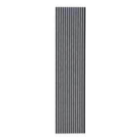 FN Acustico Grey Concrete veneer Acoustic panel (L)2400mm (W)572.5mm, 7.07kg