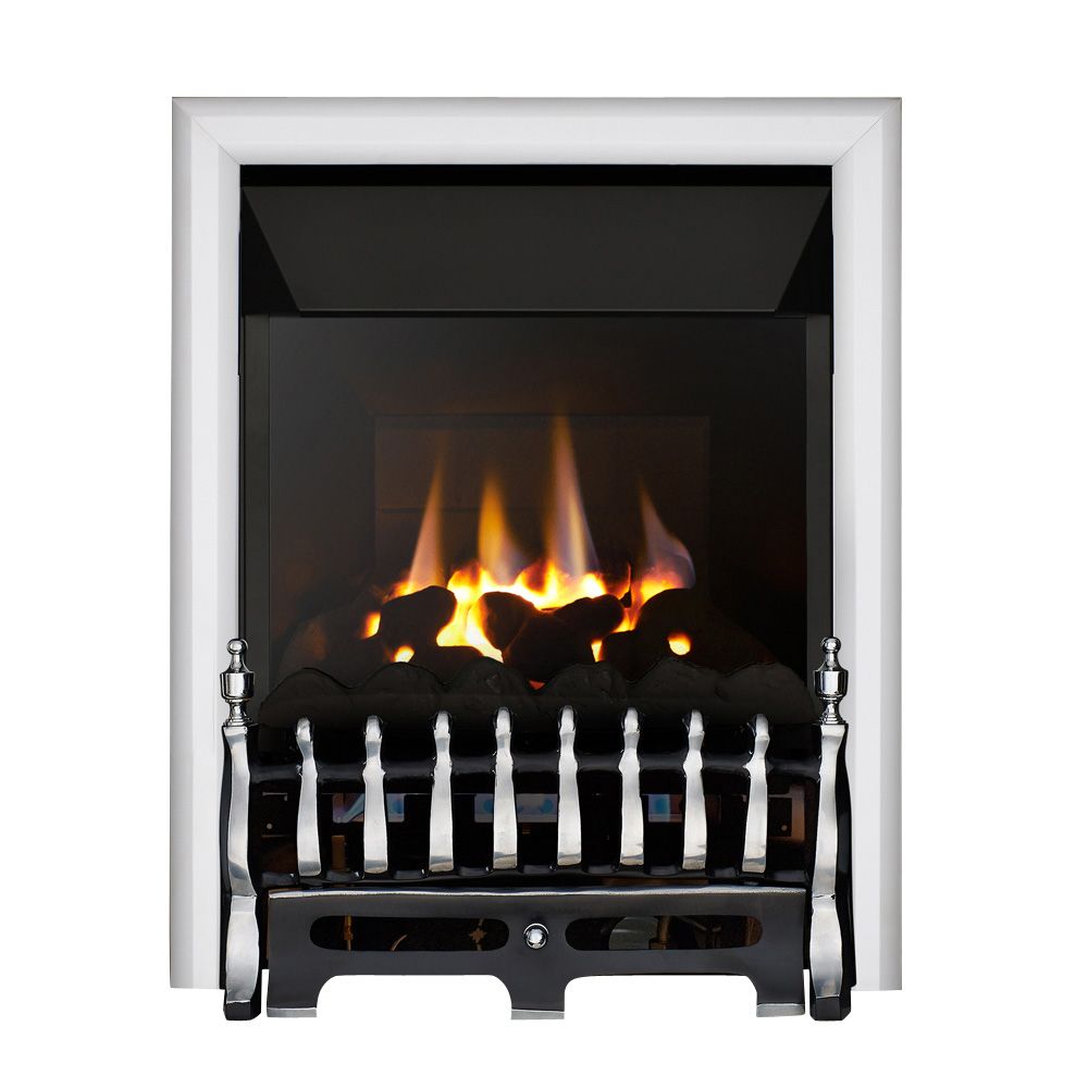 Focal Point Blenheim high efficiency Black Manual control Gas Fire