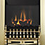 Focal Point Blenheim high efficiency Brass effect Slide control Gas Fire