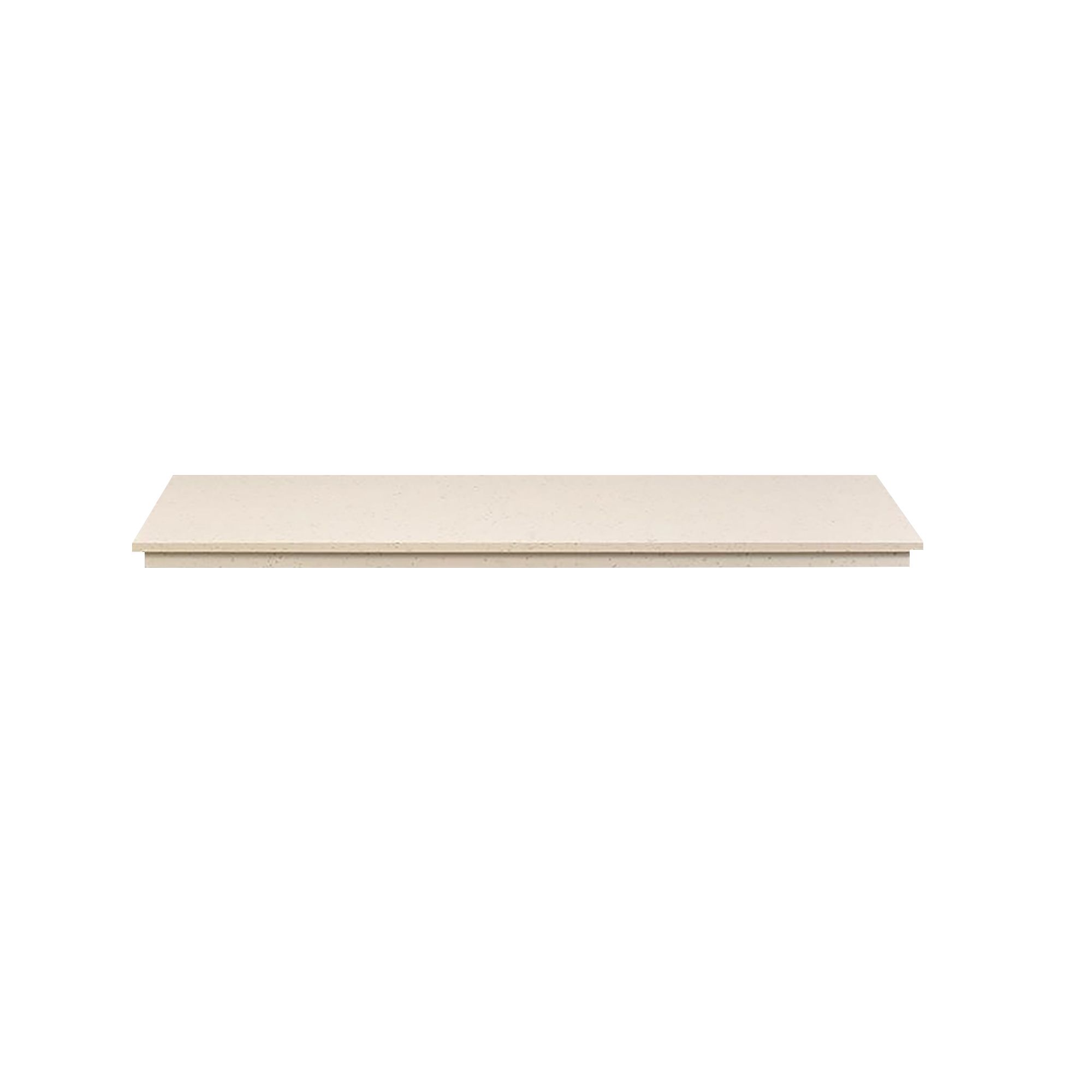 Focal Point Contemporary Stone effect Back panel & hearth (W)1250mm (D)380mm
