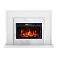 Focal Point Easton White Electric Fire suite