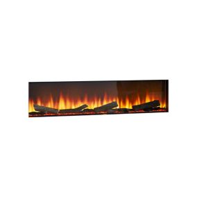 Focal Point Eccentra 2kW Black Electric Fire (H)514mm (W)1266mm (D)220mm