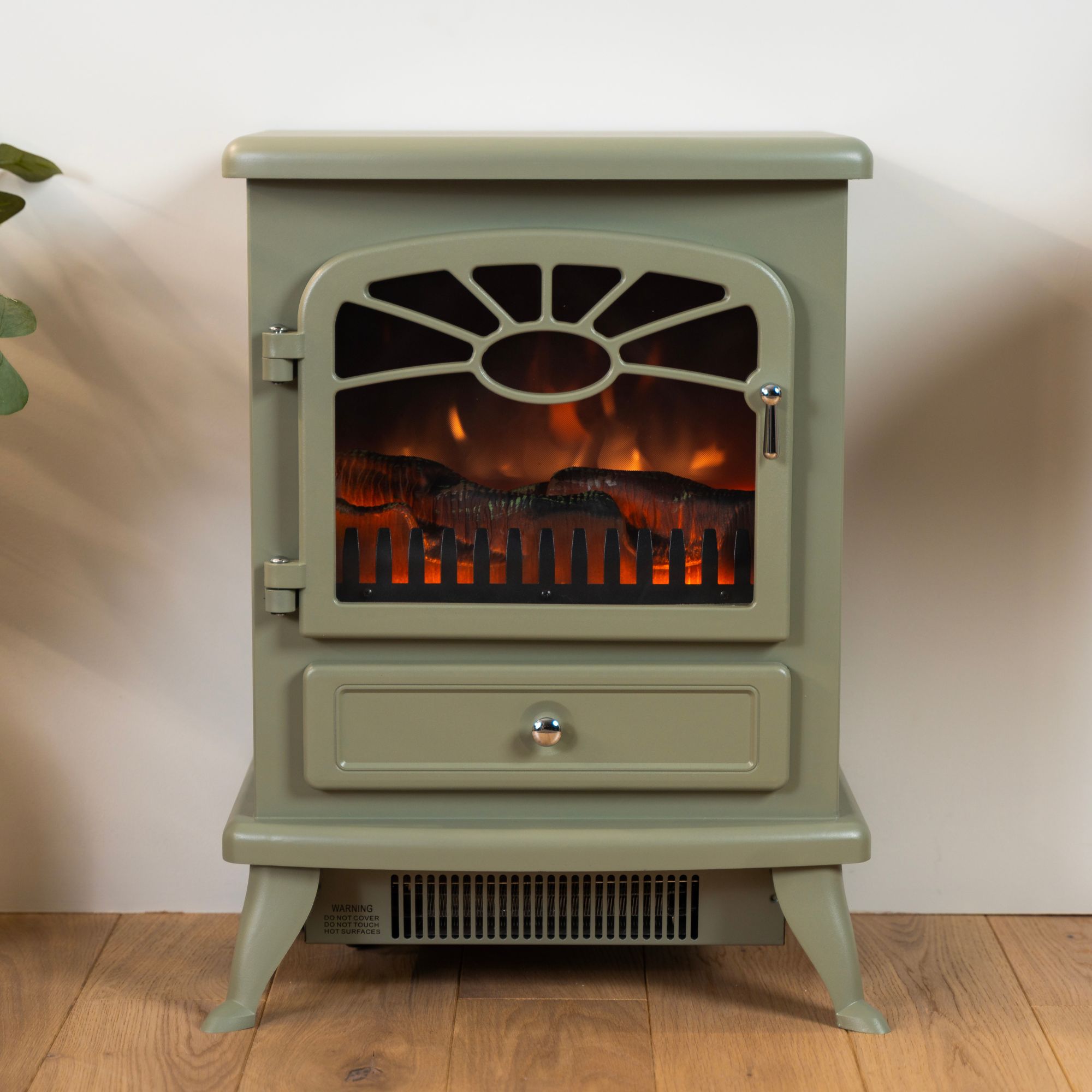 Focal Point ES 2000 Traditional 1.8kW Matt Grey Electric Stove