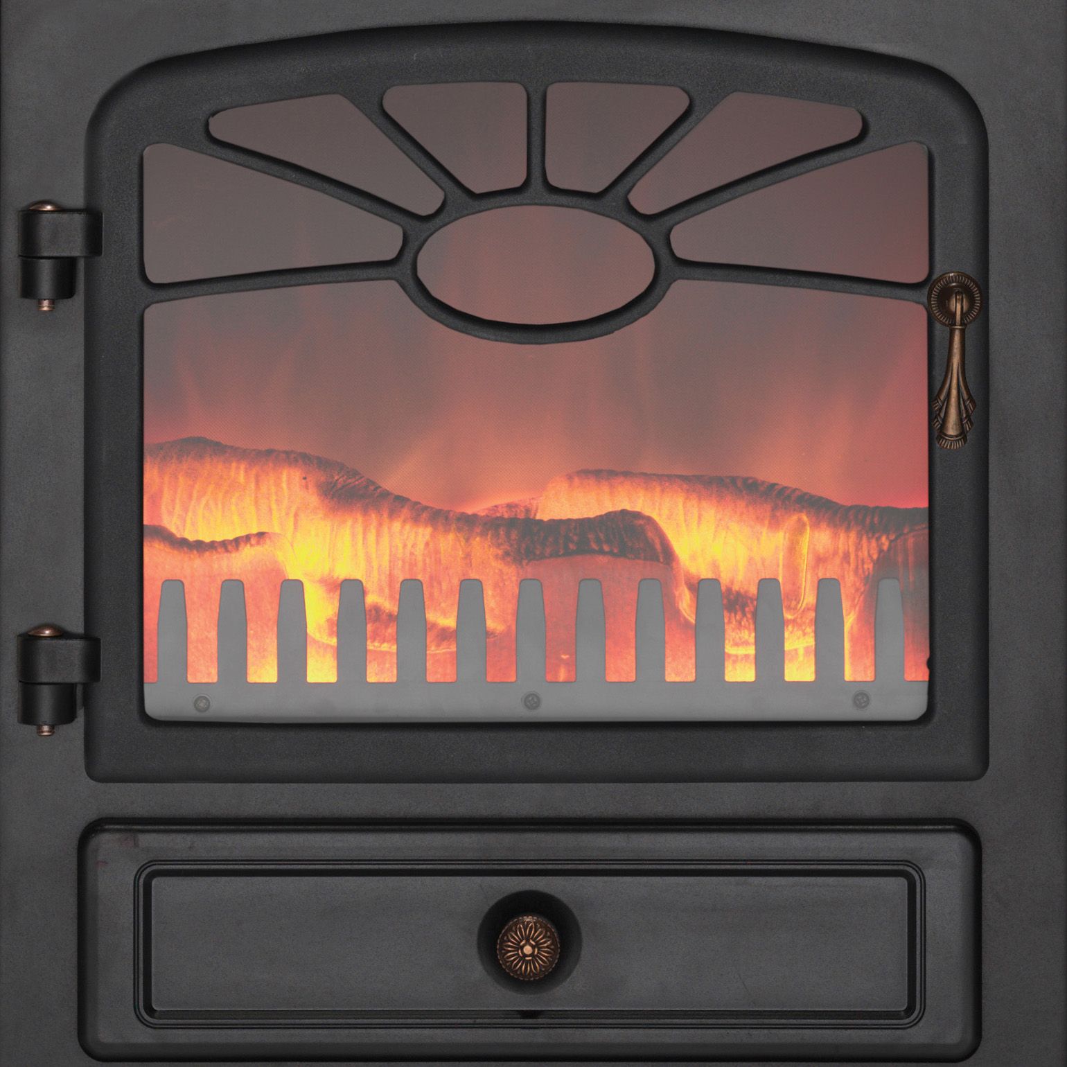 Focal Point ES 2000 Traditional Matt Black Electric Stove