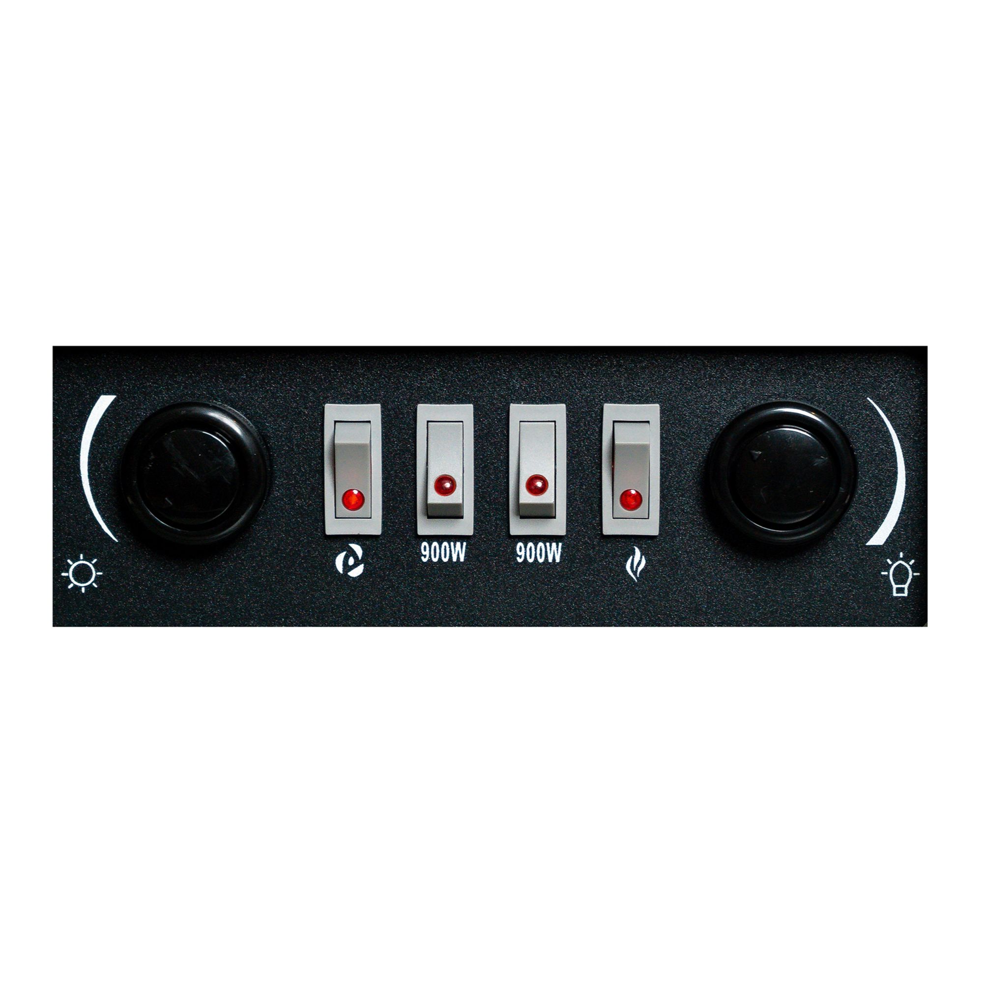 Focal Point ES 2000 Traditional Matt Black Electric Stove