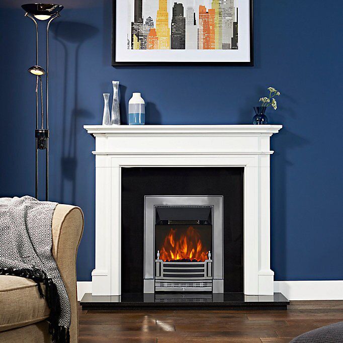Focal Point Finsbury 2kW Chrome effect Electric Fire