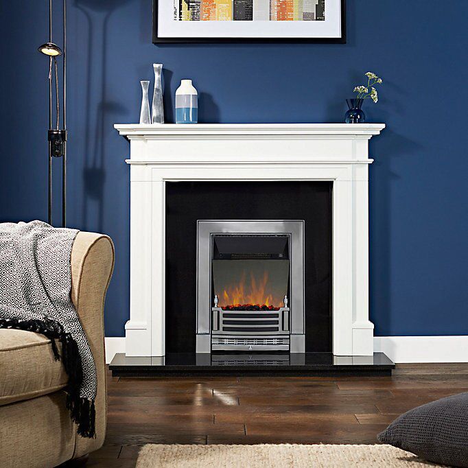 Focal Point Finsbury 2kW Chrome effect Electric Fire