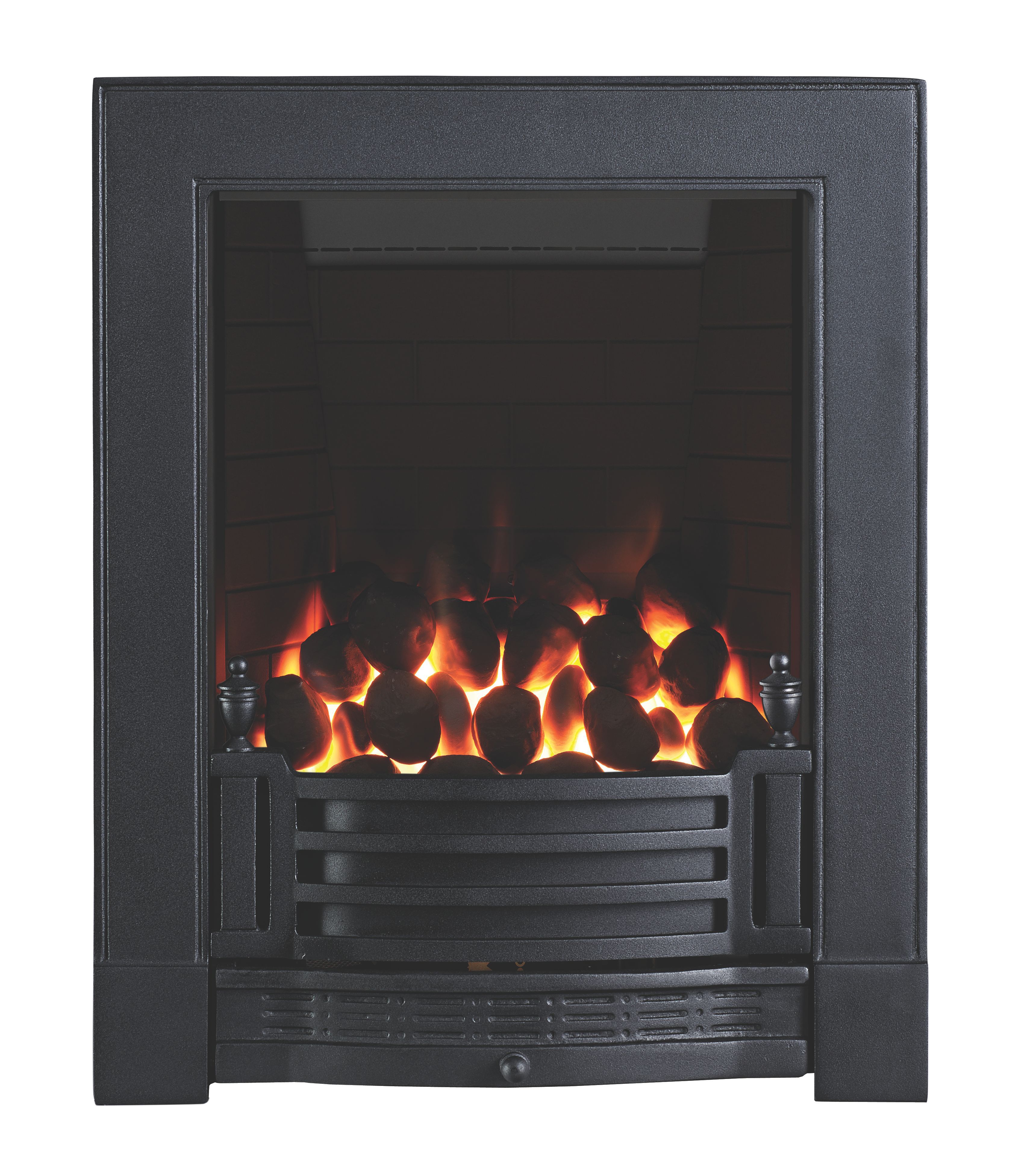 Focal Point Finsbury full depth Black Remote controlled Gas Fire