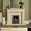 Focal Point Finsbury multi flue Chrome effect Remote controlled Gas Fire