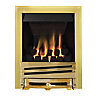 Focal Point Horizon multi flue Brass effect Remote controlled Gas Fire