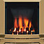 Focal Point Laiton multi flue Brass effect Manual control Gas Fire