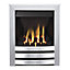 Focal Point Langham multi flue Chrome effect Remote controlled Gas Fire