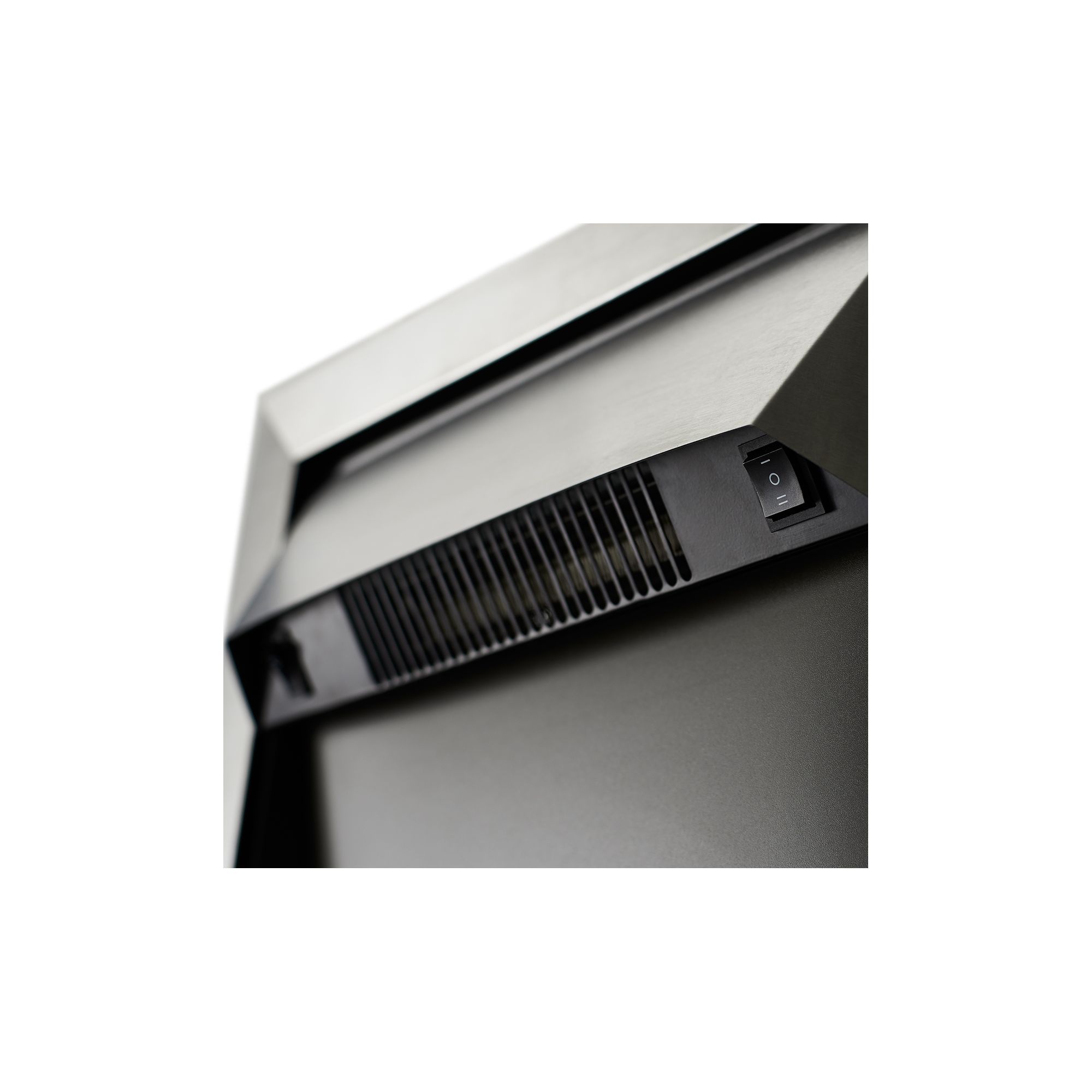 Focal Point Lulworth 2kW Brushed metal effect Electric Fire