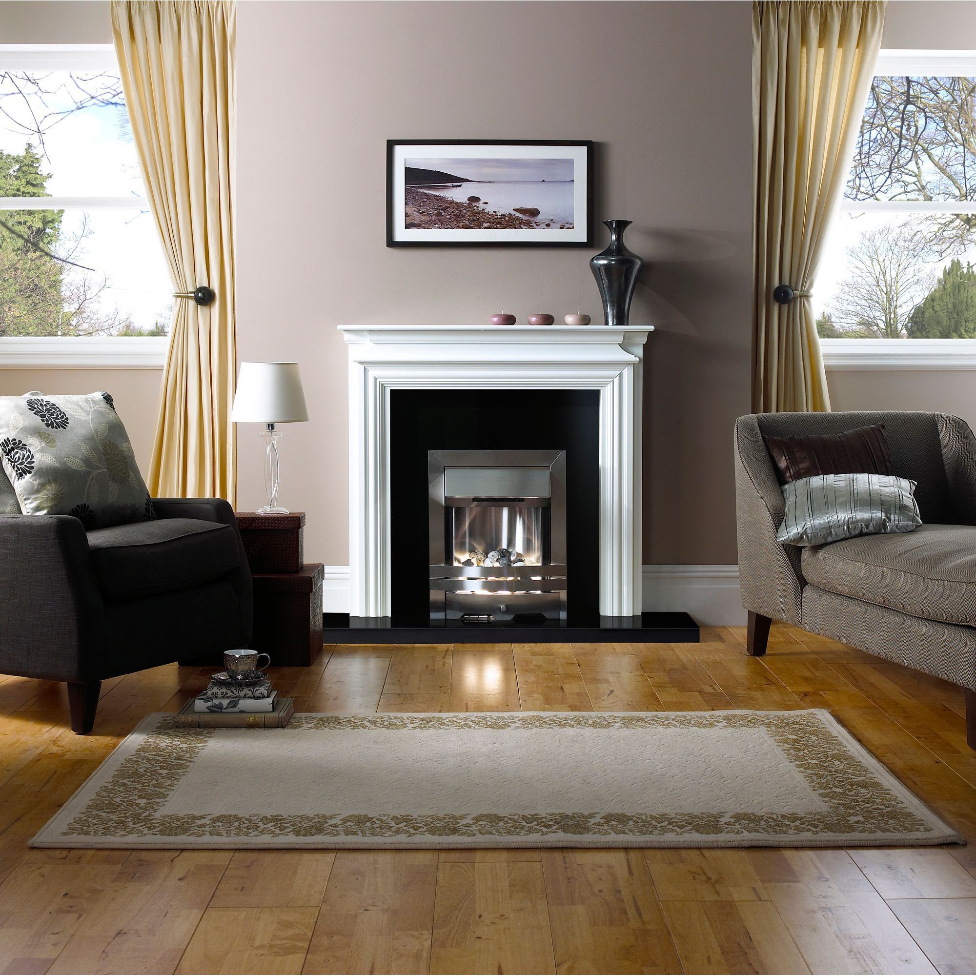 Focal Point Lulworth Manual control Gas Fire