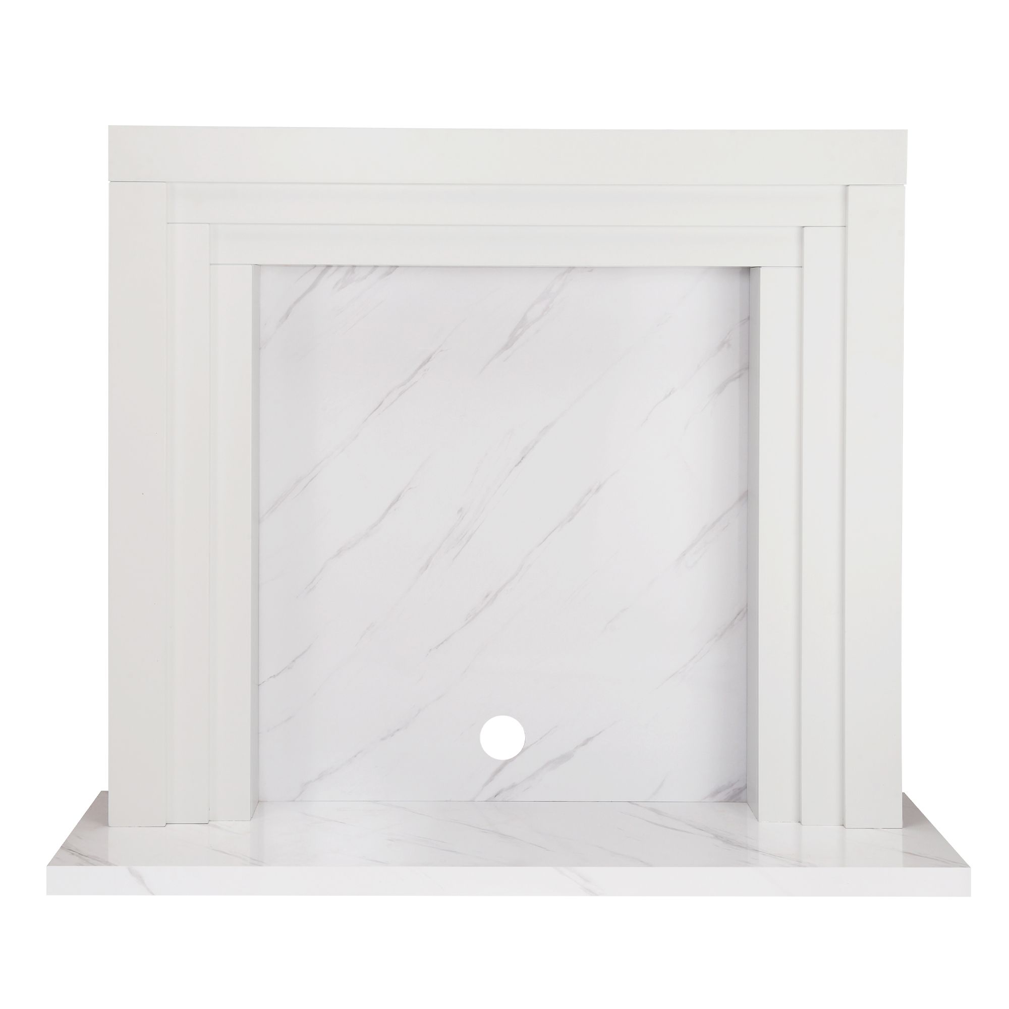 Focal Point Northolt White Fireplace surround set Tradepoint