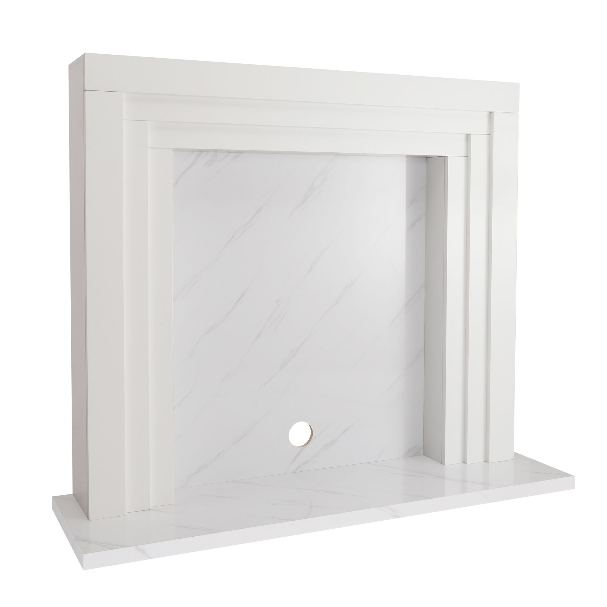 Focal Point Northolt White Fireplace surround set
