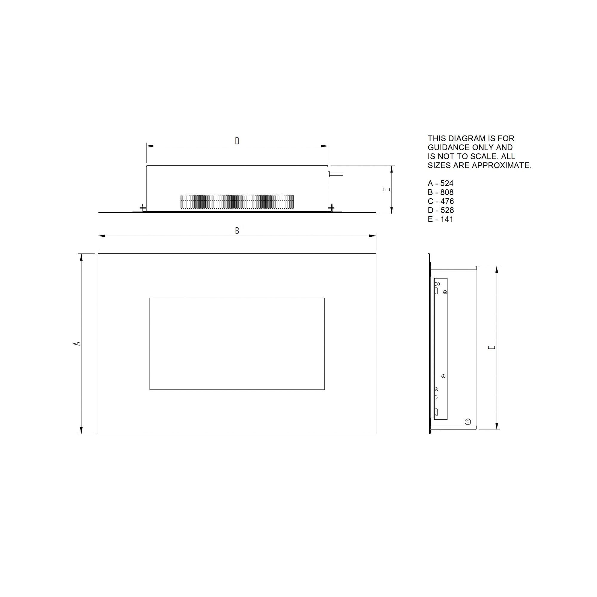 Focal Point Osmington 1.8kW Electric Fire