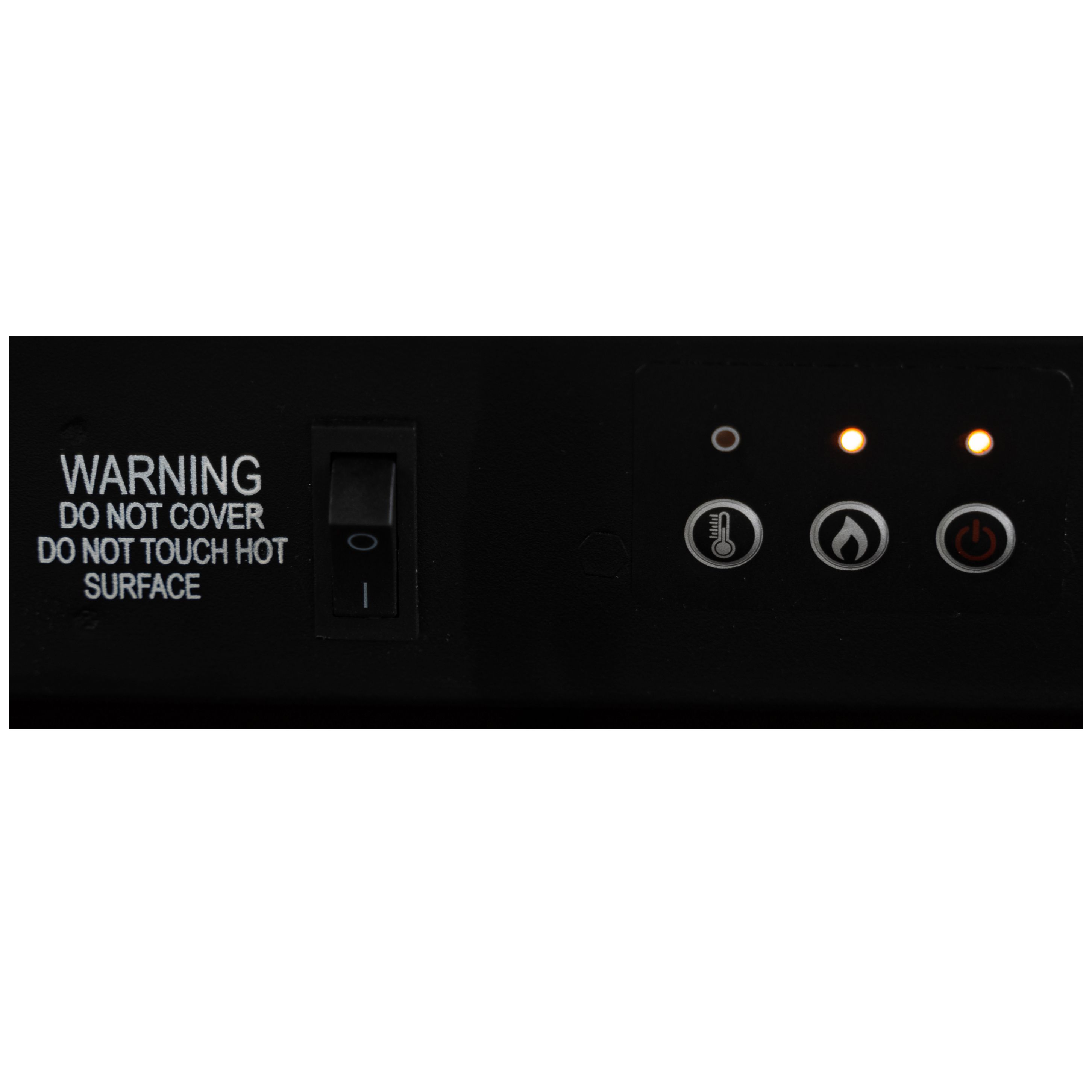 Focal Point Rivenhall 2kW Gloss Black Electric Fire