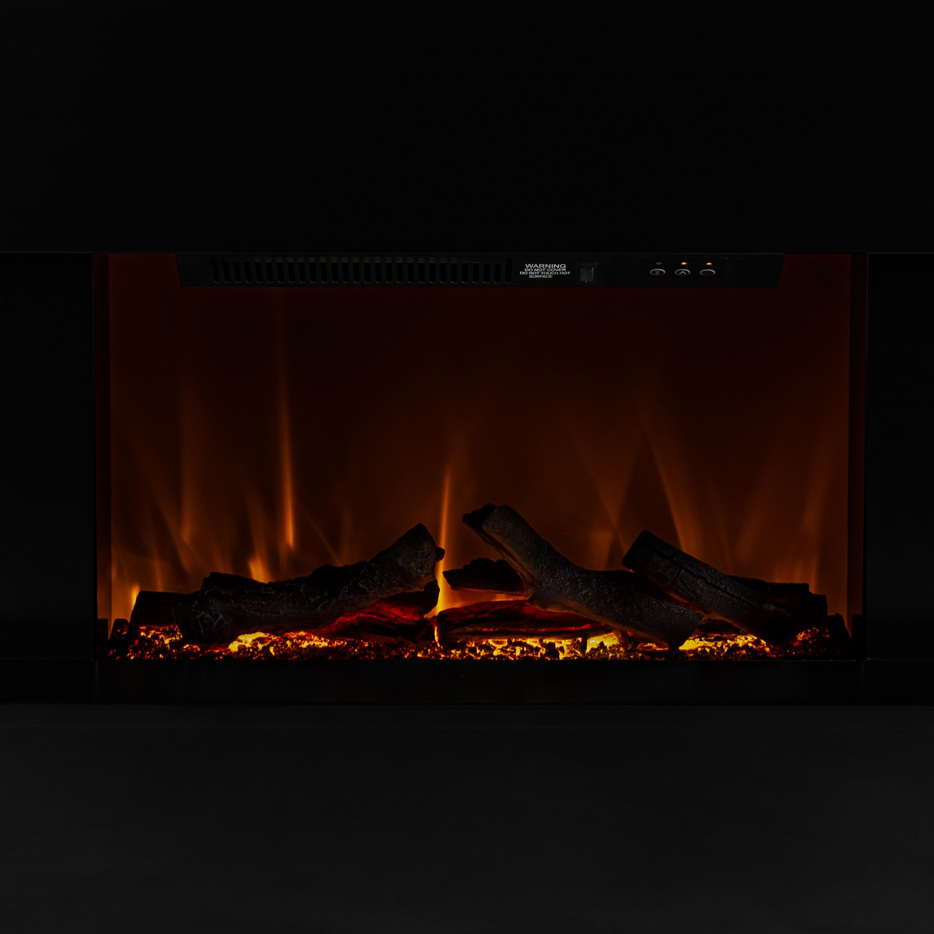 Focal Point Rivenhall 2kW Gloss Black Electric Fire